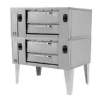 image of Pegasus FS78G-2 79" Gas Pizza Deck Oven by Galaxy Group