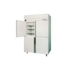 image of Global Refrigeration 52-1991-15-R13 52" Two Section Ice Cream Hardening Cabinet, 49.1 cu. ft.