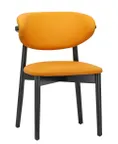 image of G & A 4689 Nora Side Chair, Upholstered Seat & Back, European Beechwood Frame