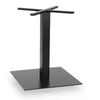 image of G & A GB2424 GB Series 24x24 Table Base, Dining Height, Steel, Black Powder Coat Finish