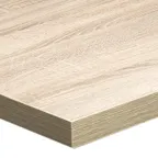 image of G & A HC2442 Rectangular Table Top, 24" x 42", 1-3/4" Thick, Melamine, Honeycomb Core