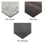 image of G & A HPL48 48 Inch Round High Pressure Laminate Table Top for Indoor Outdoor Use