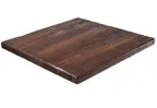 image of G & A RA3030 Reclaimed Solid Wood Square Table Top, 30" x 30", 1-3/4" Thick