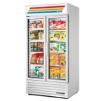 image of True GDM-35F~TSL01 39" 2 Glass Swing Door Merchandiser Freezer in White