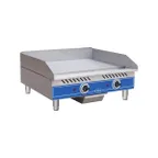 image of Globe GEG24 24" Countertop Electric Griddle with 24" x 16.3" Surface, Thermostatic Controls, 208/240v