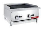 image of General GCCB-24LP 24" Countertop Gas Charbroiler with Manual Controls