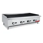 image of General GCRB-48LP 48" Countertop Gas Charbroiler with Manual Controls