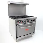 image of General GR6-36NG 36" Gas Restaurant Range