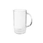 image of GET 00083-1-SAN-CL Clear Beer Mug, 20 Oz, 3-1/4" Dia. X 5-1/2"H, SAN, 1 Dozen