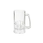 image of GET 00085-1-SAN-CL Beer Mug, 20 Oz Clear SAN Plastic, 3.5" Dia x 6.25" H, NSF - Dozen