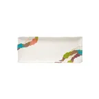 image of GET 142-28-CO Plate 11" x 4-1/2" Scalloped Melamine BPA‑Free Dishwasher NSF Break‑Res Design – Dozen