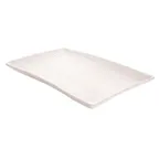 image of GET 15003075028 Cheforward Sustain Tray – 16-3/4" x 10-3/4" x 1-3/4", White Melamine Rectangular Tray