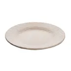 image of GET 15003216028 Cheforward Sustain Rim Plate, 10" Dia. x 1"H, Round, White, Melamine Dishwasher Safe