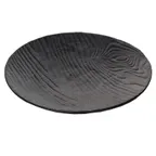 image of GET 15003217001 Cheforward Sustain Plate, 32 Oz., 11-1/4" Dia. X 2"H, Round, Coupe, Melamine, Black