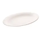 image of GET 15003266028 Cheforward Platter, 17"L x 13"W x 1-3/4"H, Oval, White, BPA‑Free Melamine