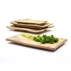 image of GET 15004062036 Cheforward Platter, 5-3/10" L x 3-9/10" W x 4/5" H, Small BPA Free Melamine Grain