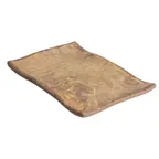 image of GET 15004063036 Platter 8-1/4"L x 5-7/10"W x 1-1/10"H Rectangular Melamine Wood Grain Dishwasher Safe