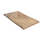 image of GET 15004073036 Transform Tray, 13-3/4"L x 8-1/4"W x 1-1/10"H, Rectangular, Melamine, Wood Grain