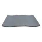 image of GET 15005064005 Cheforward Endure Platter – 11" x 7-1/2" x 1-3/10", Weathered Onyx, BPA Free Melamine