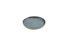 image of GET 20038-REB Cheforward Savor Round Plate, 4" Dia., Robin Egg Blue, Two-Tone Melamine, 3-5" Size