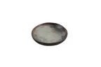 image of GET 20038-WVN Savor Round Plate, 4" Dia., Woven, Two Tone, Melamine, Reusable