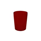 image of GET 2206-1-R Tahiti™ Juice Tumbler, 6 Oz, Red, Textured, SAN, 2-5/8" Dia. x 3-1/4"H - 1 Dozen