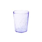 image of GET 2211-1-BL Tahiti Hi Ball/Dietary Tumbler, 12 oz, Blue Txtd SAN, 3-1/4" Dia x 4-1/4" H - 1 Dozen