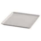 image of GET 2935330 Frilich Raiser Plate, 13"W x 13"D x 3/4"H, Square, White, China