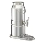 image of GET 3133011 Frilich Milk Dispenser, 5.3 Qt (1.3 Gal/5 L) Stainless, 14⅜"x9⅜"x17⅓" - Set