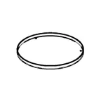 image of GET 3157160 Frilich Drip Tray, Round 9" Stainless Steel, Silvers Finish For 1‑Carafe Beverage Tub