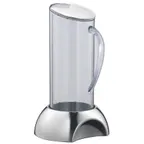 image of GET 3167070 Frilich Connect Cereal Dispenser, 1.6 Qt, 6.7" x 6" x 11.4" H, Base & Lid, Flute - Set
