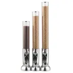 image of GET 3178070 Countertop Cereal Dispenser, 2 L 7½"×6⅞"×28½" Lid, Steel Base/Chute, Turn‑Serve - Set