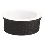 image of GET 3254051 Frilich Set, 12-1/5" Dia. x 5-7/10" H, China Plate, Basket, Cool Pack & Basin - Set