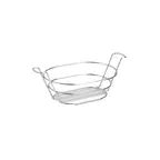 image of GET 4-22785 Clipper Mill Basket – Oval 8-1/2" x 6" x 3", Stainless Steel, Handle