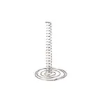 image of GET 4-81870 Clipper Mill Onion Ring Spiral Tower, 4-1/4" Dia × 7" H, Stainless Steel