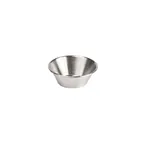 image of GET 4-84100 Stainless Steel Condiment Cup, 2 Oz., 2-3/4" Dia. X 1"H, Round Food Service Design