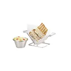 image of GET 4-89444 Stainless Steel Condiment Cup, 6 Oz Capacity, 4" Dia. x 2-1/4" H, Servingware Accessory