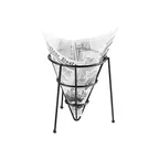 image of GET 4-T3020 Food-Safe Bag/Wire Cone Basket Liner, Double-Open, 5 1/2" X 5-1/2"