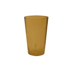 image of GET 5032-1-A Amber Tumbler, 32 Oz, 4-1/8" Dia. X 6-1/2"H, Textured, SAN, BPA Free - 1 Dozen