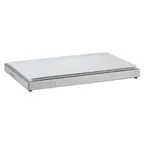 image of GET 6254020 Display Set, Rect 21‑3/5"×13‑7/10"×2‑1/5" H, China Plate 6 Packs, Tray, Steel Base - Set