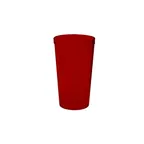 image of GET 6612-1-R Tumbler – 12 Oz, 3" Dia. x 5-1/8" H, Textured Red SAN, BPA Free, NSF – 1 Dozen