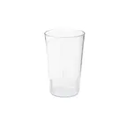 image of GET 6695-1-CL Clear Tumbler, 9-1/2 Oz, 2-13/16" Dia. X 4-1/4"H, Textured, SAN, BPA Free - 1 Dozen