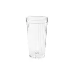 image of GET 8820-1-CL Spektrum Tumbler 20 oz, 3-1/2" dia x 5-3/4" H, Clear Textured, BPA Free SAN – 1 Dozen