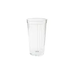 image of GET 8823-CL Spektrum Tumbler, 22 Oz, Clear Textured Polycarbonate, 3-1/2" Dia × 6-1/4" H – 1 Dozen