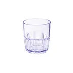 image of GET 9909-1-BL Bahama Rock Tumbler, 9 Oz., 3-1/4" Dia × 3-1/2" H, Blue, SAN, BPA Free, NSF - Dozen