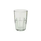 image of GET 9914-1-JA Bahama Double Rock Tumbler – 14 oz, 3-7/16" Dia. x 5" H, Green Smooth SAN, 1 Dozen