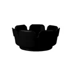 image of GET AT-4-BK Ashtray/Cigar Tray, 4", Break-Resistant, Dishwasher Safe, Melamine, Black - 1 Dozen