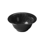 image of GET B-105-EW-BK Bowl, 10 Oz 5‑1/2" Dia x 2‑1/4" H, Black Melamine, Dishwasher‑Safe, NSF - 1 Dozen