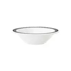 image of GET B-127-X Chexers Bowl, 12‑15 oz, 7‑¼" Dia × 1‑¾" H, Checkerboard Rim, Melamine - Dozen