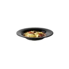 image of GET B-139-BK - Black Elegance 9-1/4" Bowl, 13 Oz Melamine, Dishwasher Safe, BPA‑Free - Dozen
